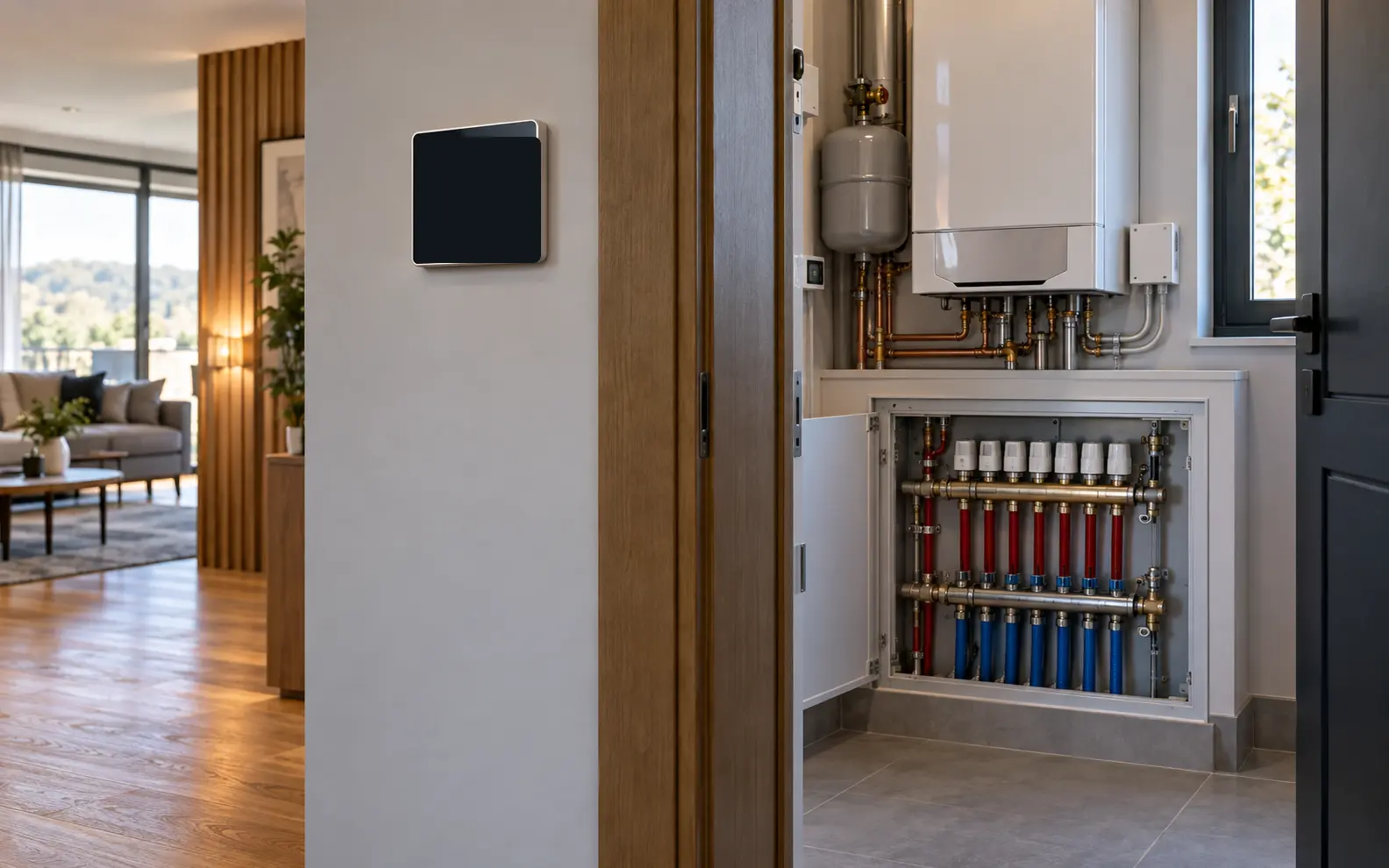 Sistem smart de control al temperaturii pe camere